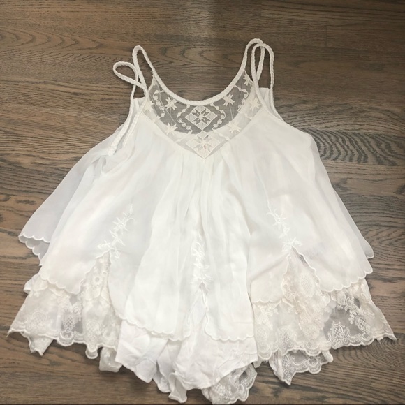 Free People Tops - Free People Boho Lace Top